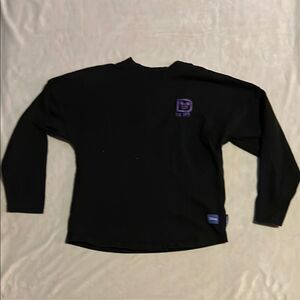 Disney Black Long Sleeve Tee